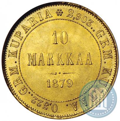 Picture 10 markkaa 1879 year S 