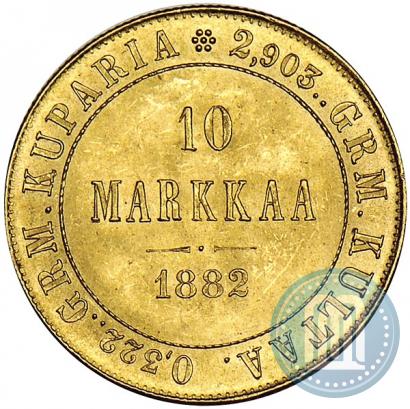 Picture 10 markkaa 1882 year S 