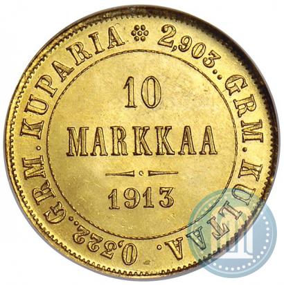 Фото 10 марок 1913 года S 