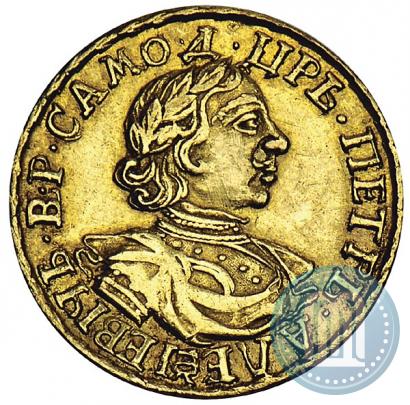 Picture 2 roubles 1718 year L 