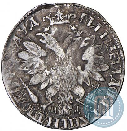 Picture Poltina 1704 year МД "Portrait by F. Alekseev"