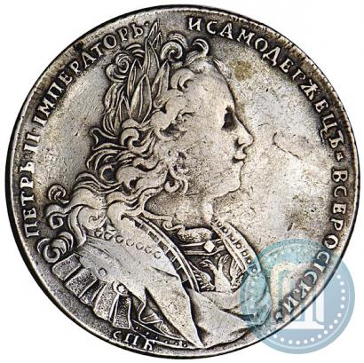 Picture 1 rouble 1727 year СПБ "Petersburg type"
