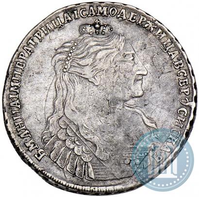 Picture 1 rouble 1735 year  
