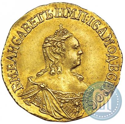 Picture 1 rouble 1756 year  