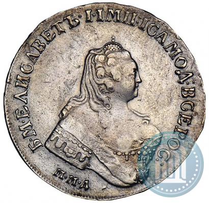Picture 1 rouble 1755 year ММД-МБ 