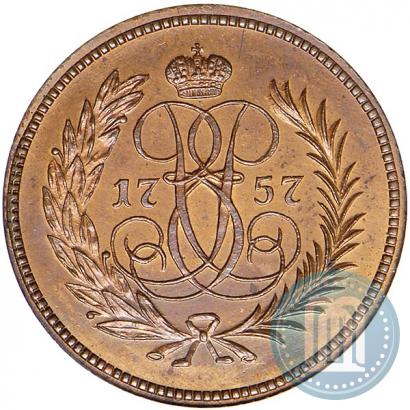 Фото Денга 1757 года  