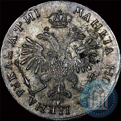 Picture 1 rouble 1718 year OK-L 