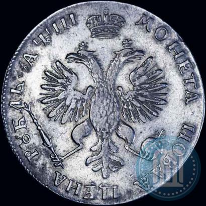 Фото 1 рубль 1718 года OK-L 