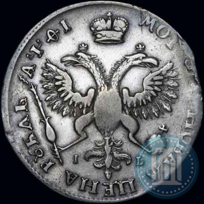 Фото 1 рубль 1719 года OK-IL-L "Портрет в латах"