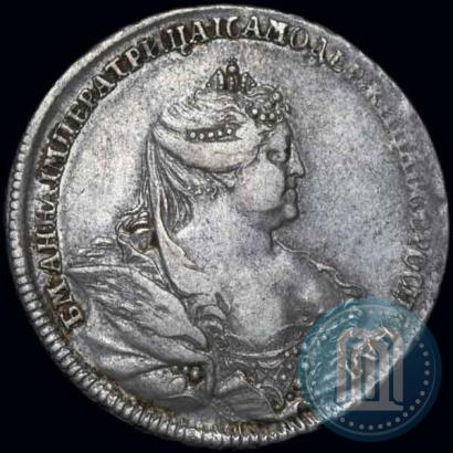 Picture Poltina 1738 year  "Moscow type"