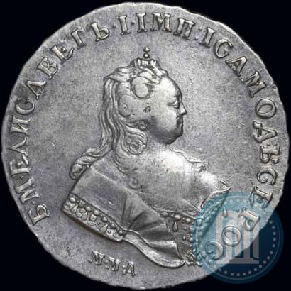Picture 1 rouble 1743 year ММД 
