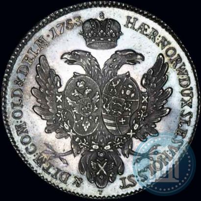 Picture Thaler 1753 year P "Albertusthaler"