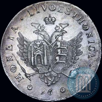 Фото 96 копеек 1757 года  "Ливонез"