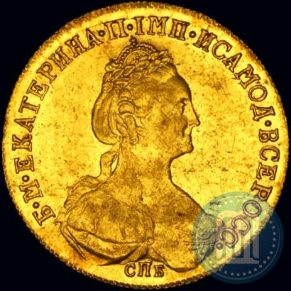 Фото 10 рублей 1781 года СПБ 