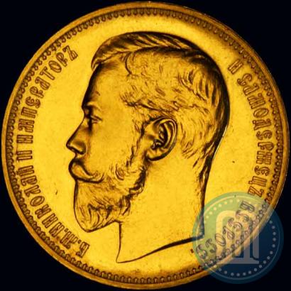 Picture 37,5 roubles - 100 francs 1902 year (*) 