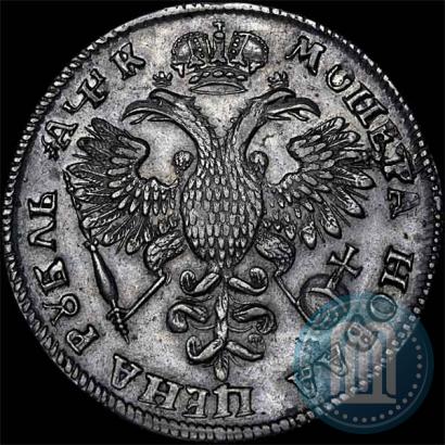 Фото 1 рубль 1720 года OK "Портрет в латах"