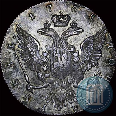 Фото 1 рубль 1765 года ММД-EI 