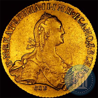 Picture 10 roubles 1776 year СПБ 