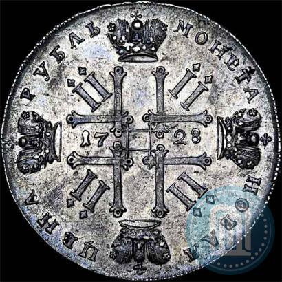 Фото 1 рубль 1728 года  "Тип 1728"