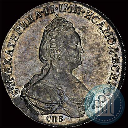 Фото Полтина 1796 года СПБ-IС 