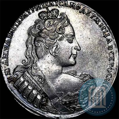Picture 1 rouble 1733 year  