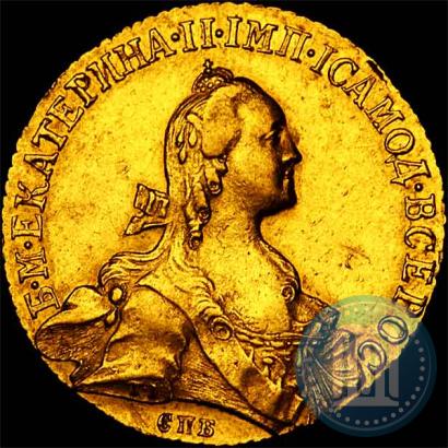 Picture 10 roubles 1766 year СПБ 