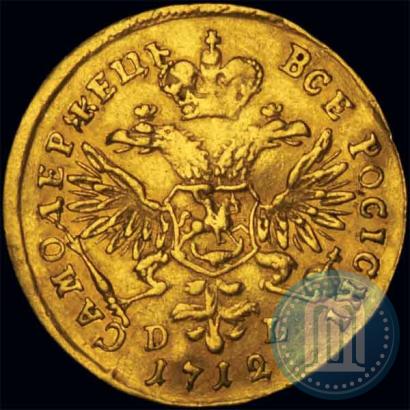 Picture 1 ducat 1712 year D-L 