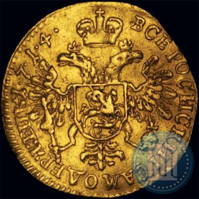 Picture 1 ducat 1714 year 3 