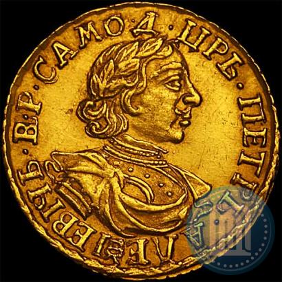 Picture 2 roubles 1718 year L 