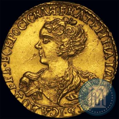 Фото 2 рубля 1726 года  