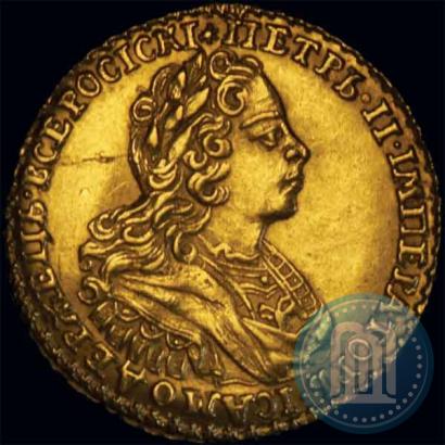 Picture 2 roubles 1727 year  