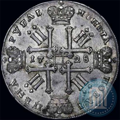 Picture 1 rouble 1728 year  "Type of 1728"