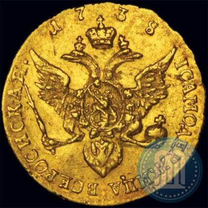 Picture 1 ducat 1738 year  