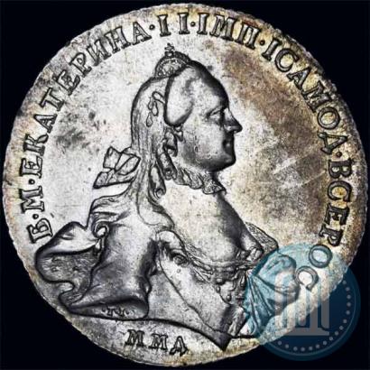 Picture 1 rouble 1762 year ММД-ДМ 