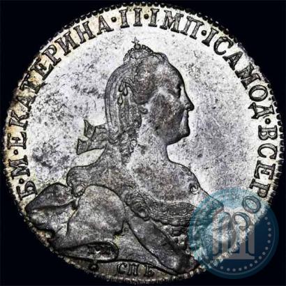 Фото 1 рубль 1776 года СПБ-ЯЧ 