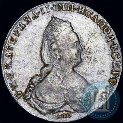 Picture 1 rouble 1786 year СПБ-ЯА 