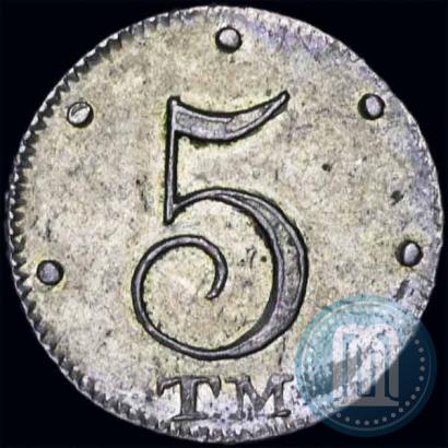 Фото 5 копеек 1787 года ТМ 