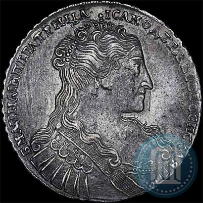 Фото 1 рубль 1734 года  "Тип 1734 года"