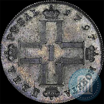 Picture 1 rouble 1797 year СМ-ФЦ "Heavy"