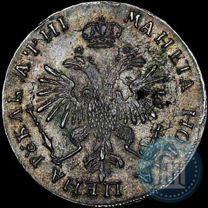 Picture 1 rouble 1718 year OK-L 