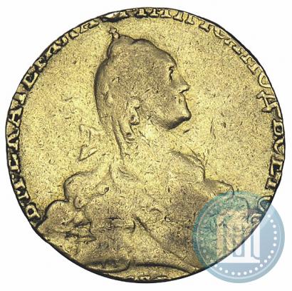 Фото 10 рублей 1767 года СПБ 