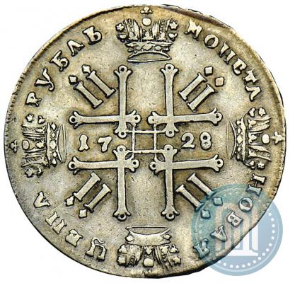 Picture 1 rouble 1728 year  "Type of 1728"
