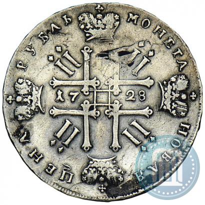 Picture 1 rouble 1728 year  "Type of 1728"