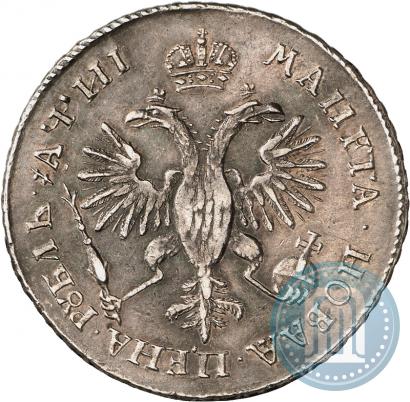 Picture 1 rouble 1718 year OK 