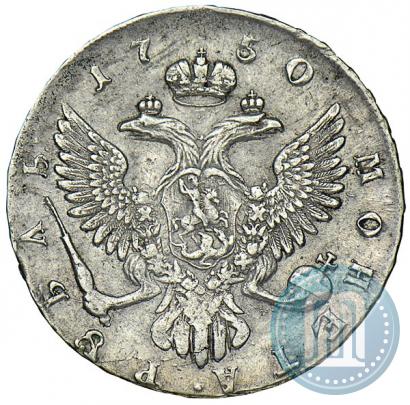 Picture 1 rouble 1750 year ММД 