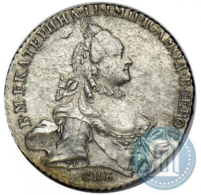 Picture 1 rouble 1762 year СПБ-НК 