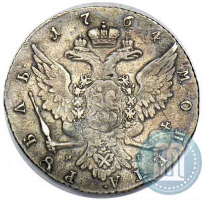 Picture 1 rouble 1764 year СПБ-ЯI 