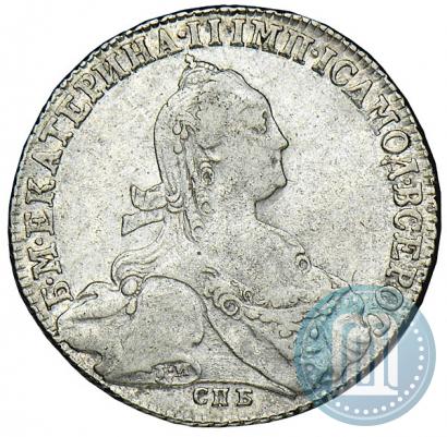 Picture 1 rouble 1775 year СПБ-ФЛ 