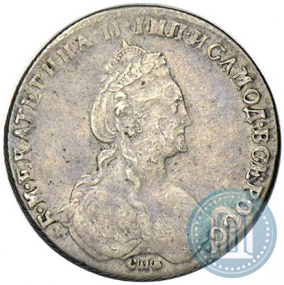 Picture 1 rouble 1780 year СПБ-ИЗ 