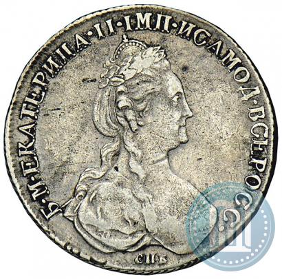 Picture 1 rouble 1781 year СПБ-ИЗ 